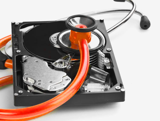 Recovering data from a hard drive
